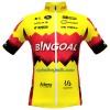 Cykeltrøje 2023 Bingoal WB Gul Rød